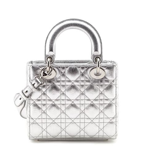 dior bags silver